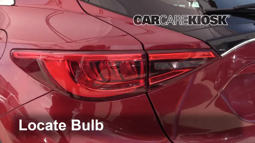 2017 Infiniti QX30 2.0L 4 Cyl. Turbo Lights Tail Light (replace bulb)